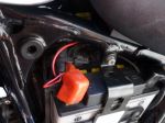The fuse under the seat